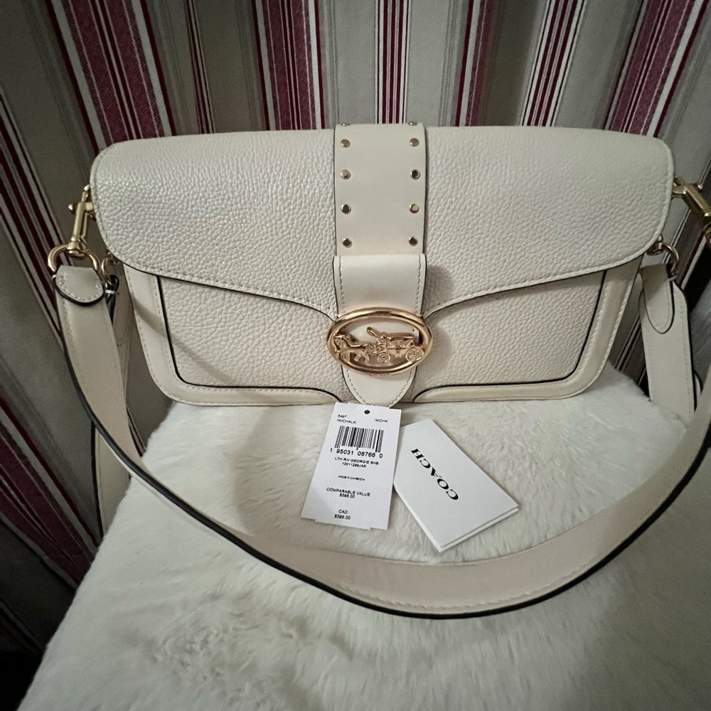Coach Georgie Bag with Rivets